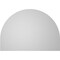 Ekena Millwork Round Top Surface Mount PVC Gable Vent: Non-Functional, w/ 3-1/2"W x 1"P Standard Frame, 20"W x 14"H GVPRT20X1401SN - alternate 5